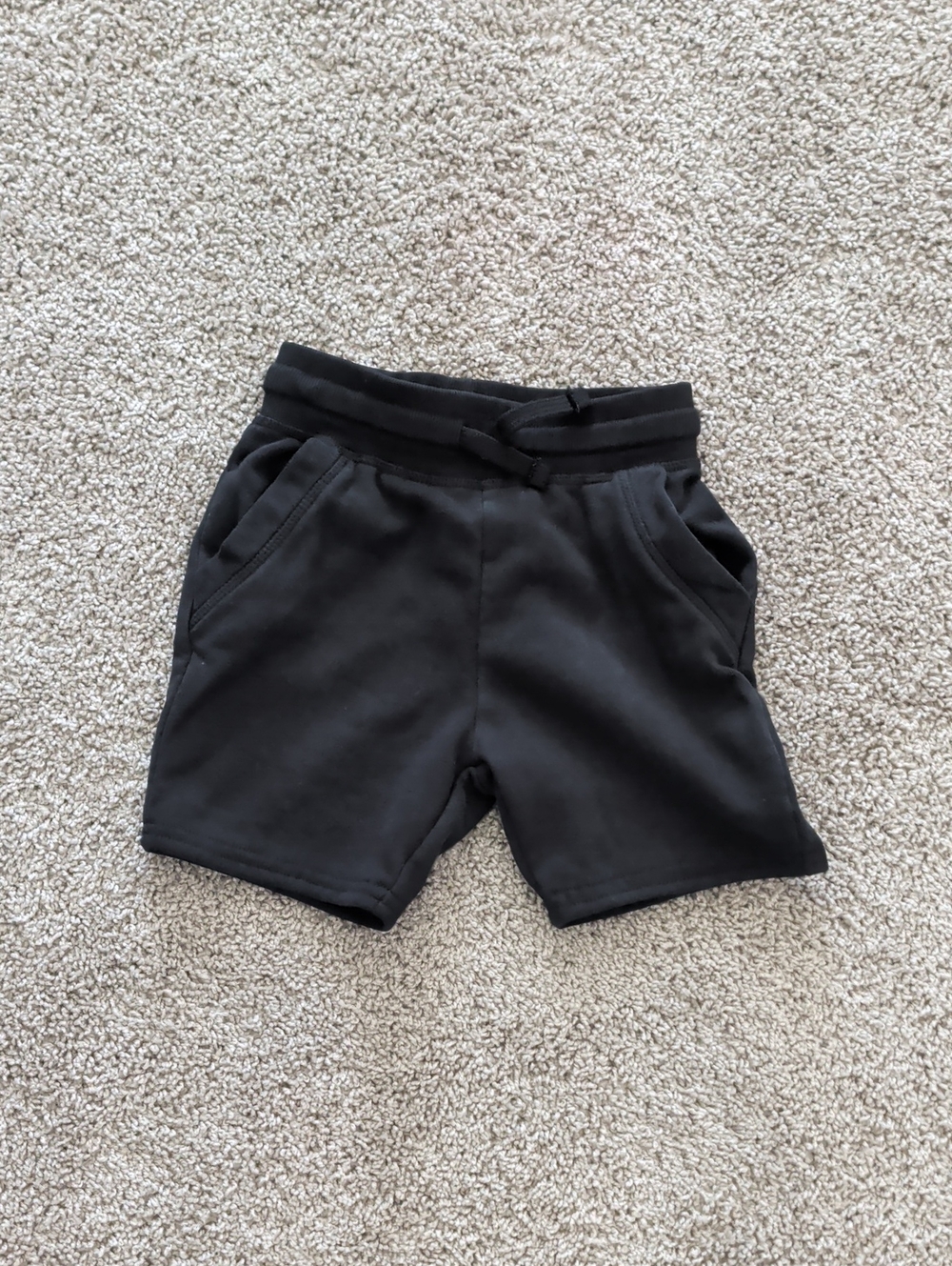 Primark Black Boys Jersey Shorts Size 7-8 Years